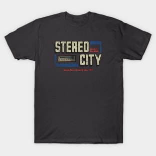 Stereo City Hi-fi Vintage T-Shirt